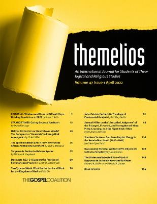 Themelios, Volume 47, Issue 1