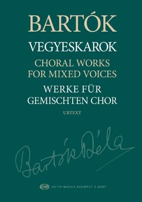 Choral Works for Mixed Voices Urtext Edition Paperback - Choral Score