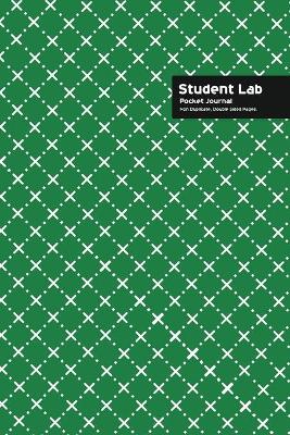 Student Lab Pocket Journal 6 x 9, 102 Sheets, Double Sided, Non Duplicate Quad Ruled Lines, (Green)
