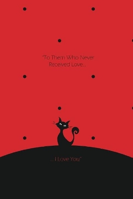 I love You Notebook, Blank Write-in Journal, Dotted Lines, Wide Ruled, Medium (A5) 6 x 9 In (Red)