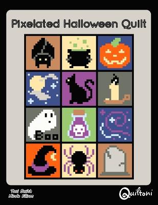 Pixelated Halloween Quilt