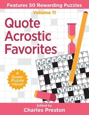 Quote Acrostic Favorites