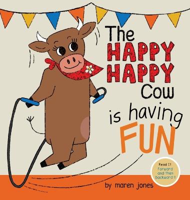 Happy Happy Cow Is Having Fun