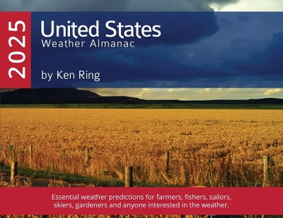 United States of America Weather Almanac 2025 (Paperback)