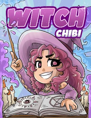 Chibi Witch Coloring Book