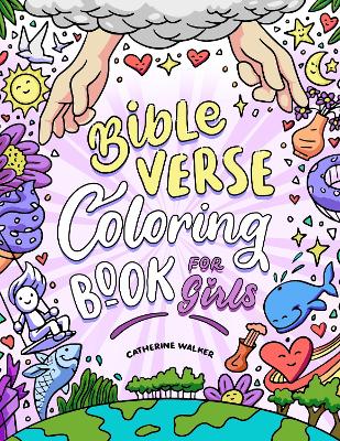 Bible Verse Coloring Book for Girls