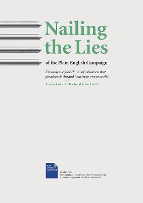 Nailing the Lies of the Plain English Campaign