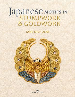 Japanese Motifs in Stumpwork & Goldwork