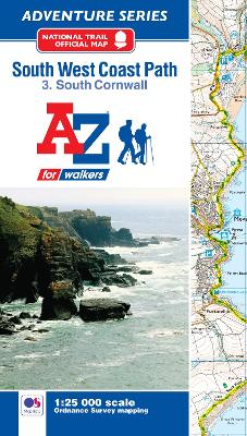 SW Coast Path South Cornwall Adventure Atlas