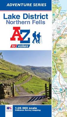 Lake District (Northern Fells) A-Z Adventure Atlas