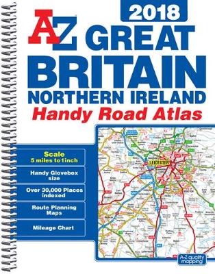Great Britain Handy Road Atlas 2018 (A5 Spiral)