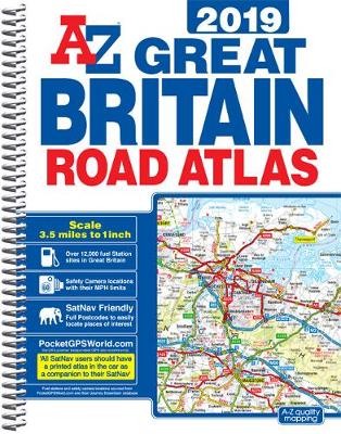 Great Britain Road Atlas 2019 (A4 Spiral)