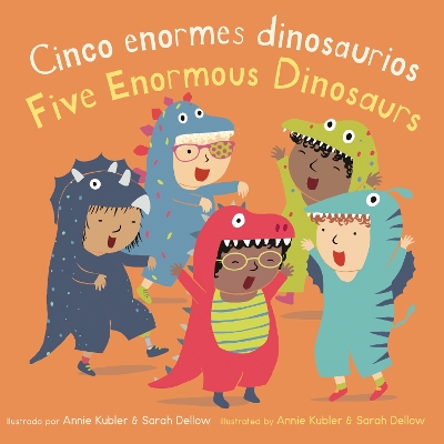Cinco pequenos dinosaurios/Five Enormous Dinosaurs