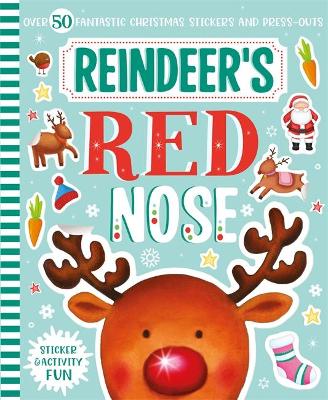 Reindeer's Red Nose Sticker & Activity Fun