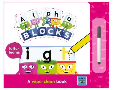 Alphablocks Letter Teams: A Wipe-Clean Book