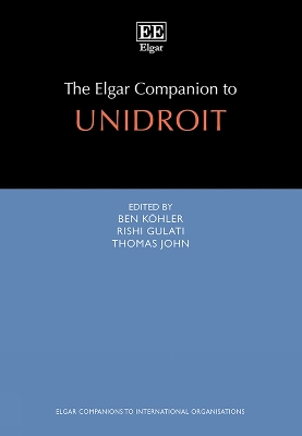 The Elgar Companion to UNIDROIT