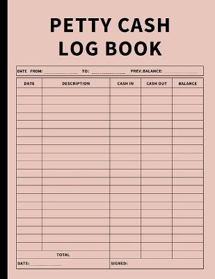 Petty Cash Log Book