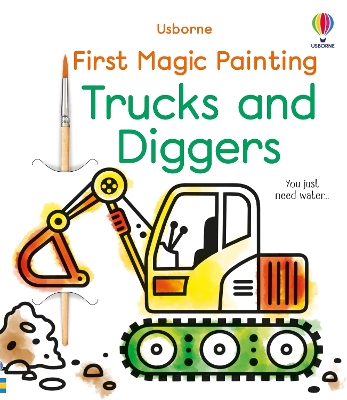 First Magic Painting Trucks and Diggers