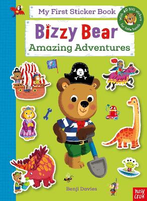 Bizzy Bear: My First Sticker Book: Amazing Adventures
