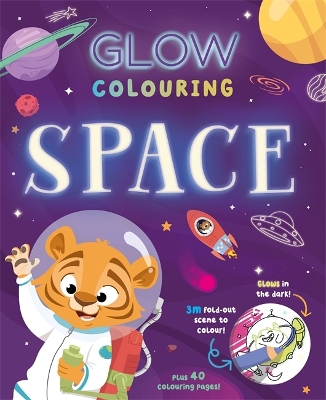 Glow Colouring: Space