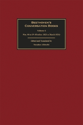 Beethoven's Conversation Books Volume 5