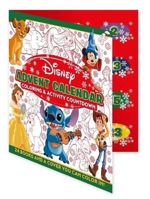 Disney: Advent Calendar Coloring & Activity Countdown