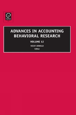 Advances in Accounting Behavioral Research