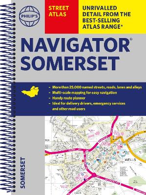 Philip's Street Atlas Navigator Somerset