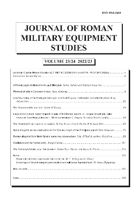 Journal of Roman Military Equipment Studies