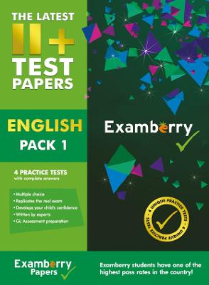 Examberry 11+ English Practice Papers - Pack 1 (2nd Edition)