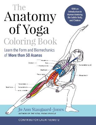 Anatomy of Yoga Colouring Book