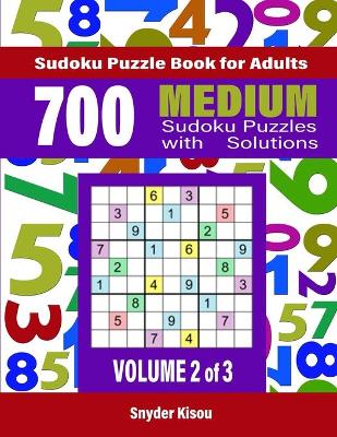 700 Medium Sudoku Puzzles Volume 2 di 3
