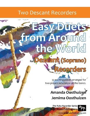 Easy Duets from Around the World for Descant (Soprano) Recorders