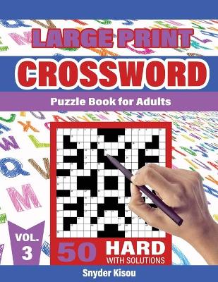 Crossword Puzzle book for Adult - Volume 3