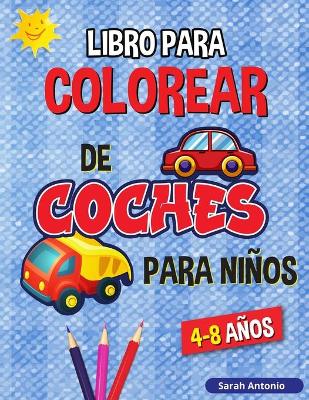 Libro para Colorear de Camiones y Coches para Ninos