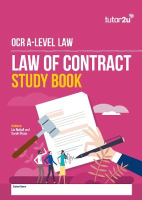 OCR A-Level Law Contract Study Book