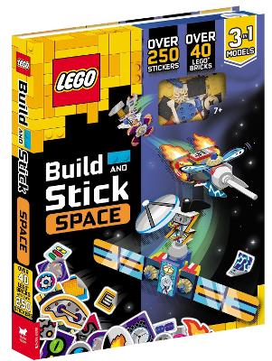 LEGO (R) Books: Build and Stick: Space (includes LEGO (R) bricks, book and over 250 stickers)