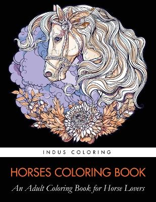 Horses Coloring Book