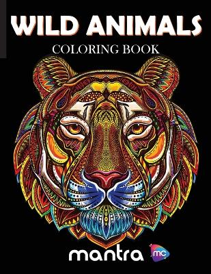 Wild Animals Coloring Book