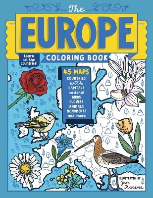 Europe Coloring Book