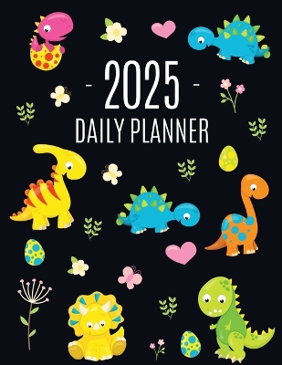 Dinosaur Daily Planner 2025