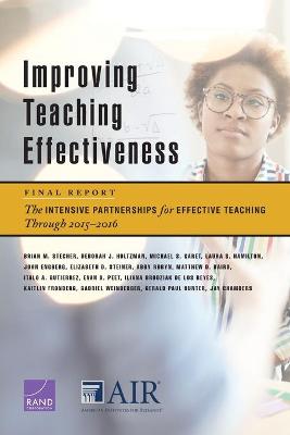 Improving Teaching Effectiveness: Final Report