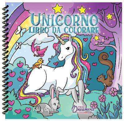 Unicorno libro da colorare