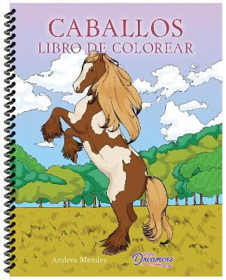 Caballos libro de colorear