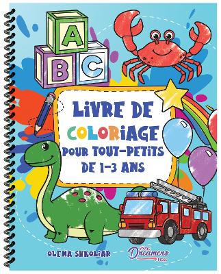 Livre de coloriage pour tout-petits de 1 a 3 ans