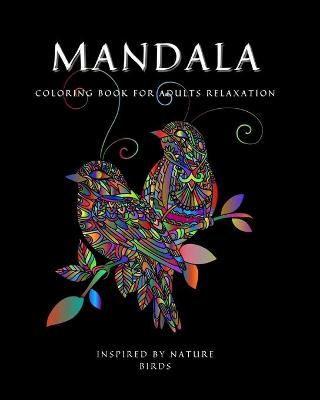 MANDALA COLORING BOOK for Adults Relaxation