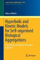 Hyperbolic and Kinetic Models for Self-organised Biological Aggregations