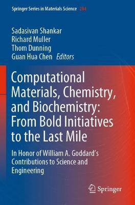 Computational Materials, Chemistry, and Biochemistry: From Bold Initiatives to the Last Mile