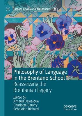 Philosophy of Language in the Brentano School