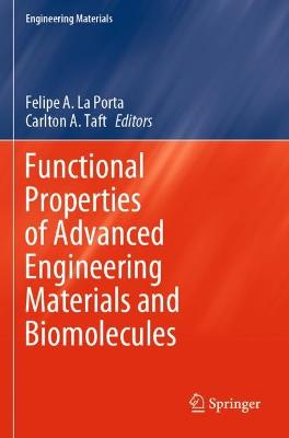 Functional Properties of Advanced Engineering Materials and Biomolecules